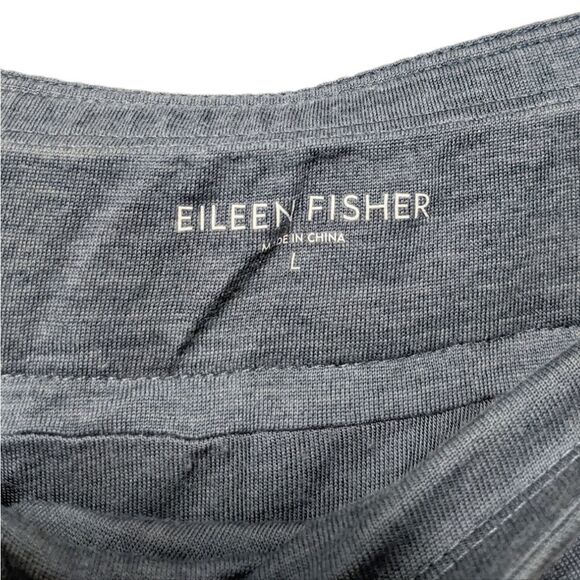 EILEEN FISHER Colorblock Jersey Maxi Skirt L - Picture 4 of 8